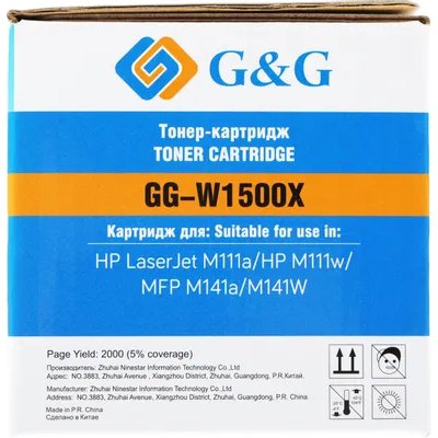 картридж G&G GG-W1500X черный