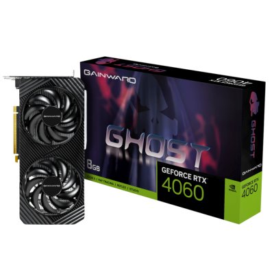 видеокарта Gainward nVidia GeForce RTX 4060 Ghost 8Gb NE64060019P1-1070B