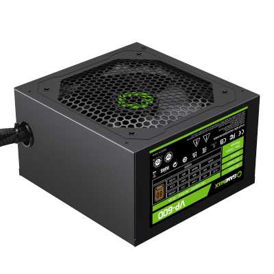 блок питания GameMax VP-600 Черный