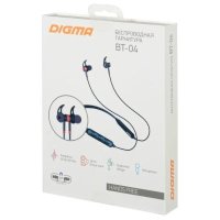гарнитура Digma BT-04 Black-Red