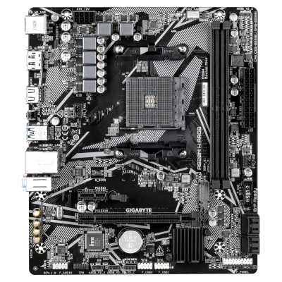 материнская плата GigaByte A520M H ARGB Черный