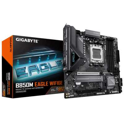 материнская плата GigaByte B850M Eagle WiFi6E Черный