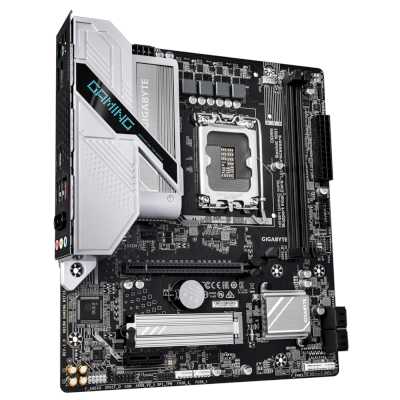 материнская плата GigaByte H810M Gaming WIFI6 Черный