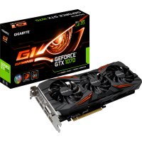 видеокарта GigaByte nVidia GeForce GTX 1070 8Gb GV-N1070G1 GAMING-8GD V2