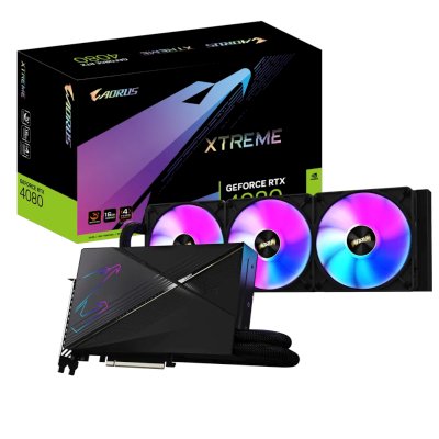 видеокарта GigaByte nVidia GeForce RTX 4080 16Gb GV-N4080AORUSX W-16GD