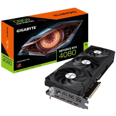 видеокарта GigaByte nVidia GeForce RTX 4080 16Gb GV-N4080WF3-16GD