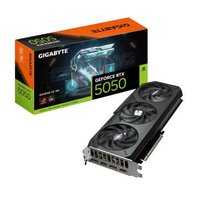 видеокарта GigaByte nVidia GeForce RTX 5050 8Gb GV-N5050GAMING OC-8GD