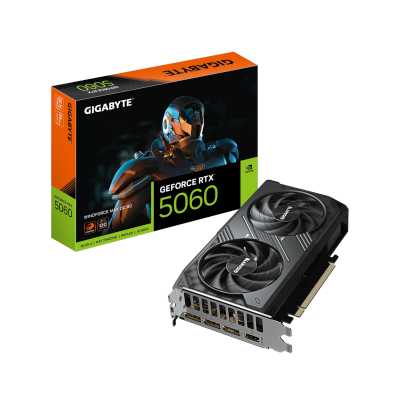 видеокарта GigaByte nVidia GeForce RTX 5060 8Gb GV-N5060WF2MAX OC-8GD