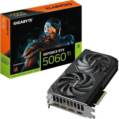 видеокарта GigaByte nVidia GeForce RTX 5060 Ti 16Gb GV-N506TWF2-16GD 1.0