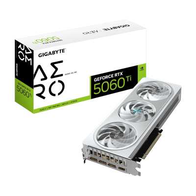 видеокарта GigaByte nVidia GeForce RTX 5060 Ti 8Gb GV-N506TAERO OC-8GD 1.0