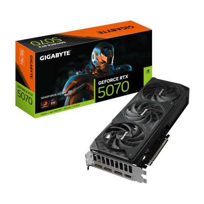 видеокарта GigaByte nVidia GeForce RTX 5070 12Gb GV-N5070WF3OC-12GD 1.0