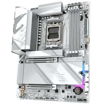 материнская плата GigaByte X870 Aorus Elite X ICE Черный