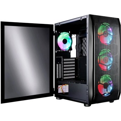 корпус Ginzzu GL300 Black