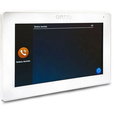 видеодомофон Ginzzu MPI-0701 White