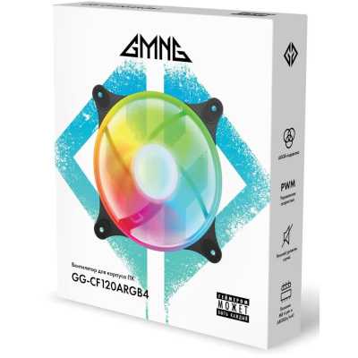 кулер GMNG GG-CF120ARGB4-PWMBK ARGB Black