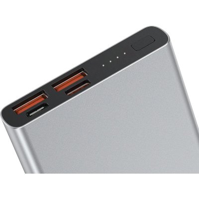 внешний аккумулятор Hiper CORE 2XL Metal Silver 10000