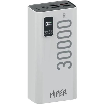 внешний аккумулятор Hiper EP 30000 White