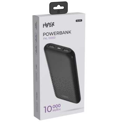 внешний аккумулятор Hiper PXL 10000 Black