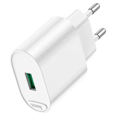 сетевое зарядное устройство Hoco C109A White 56580