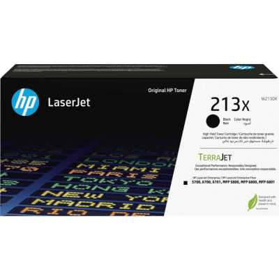 картридж HP 213X W2130X черный