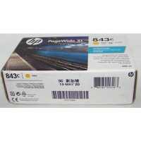картридж HP 843C C1Q68A желтый