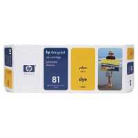 картридж HP 81 C4933A желтый