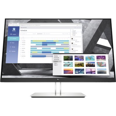 монитор HP E27q G4 9VG82AA Черно-Серебристый