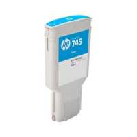 картридж HP 745 F9K03A голубой