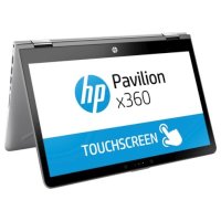 ноутбук HP Pavilion x360 14-ba018ur Серебристый