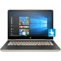 ноутбук HP Pavilion x360 14-ba110ur Золотой