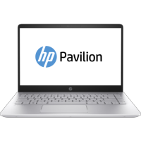 ноутбук HP Pavilion 14-bf022ur Серебристый