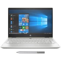 ноутбук HP Pavilion x360 14-cd0017ur Золотой