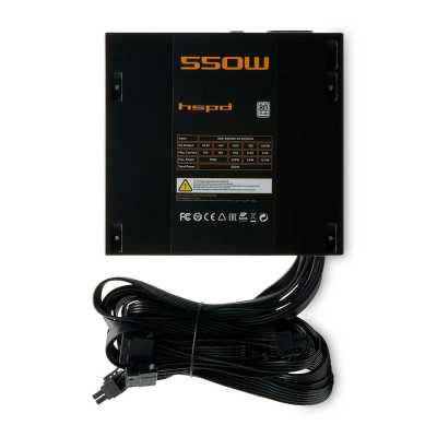 блок питания HSPD 550W HST-550WN-BK Черный