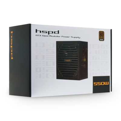 блок питания HSPD 650W HSI-650BS-BK Черный