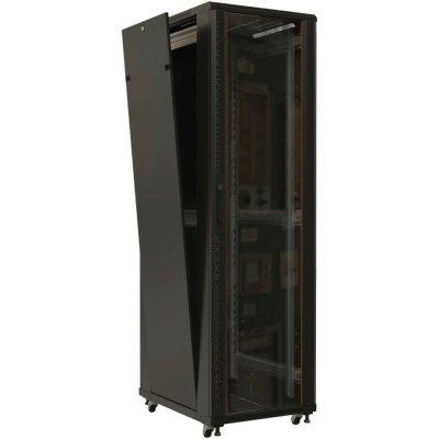 телекоммуникационный шкаф Hyperline TTB-3281-AS-RAL9004 Черный