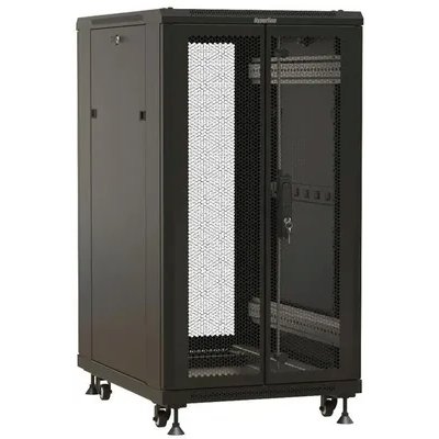телекоммуникационный шкаф Hyperline TTBR-1866-DD-RAL9004 Черный