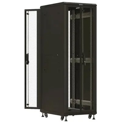 телекоммуникационный шкаф Hyperline TTBR-3261-DD-RAL9004 Черный