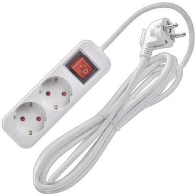 сетевой удлинитель IEK UM-YP10-10-02-03-ZK-K01