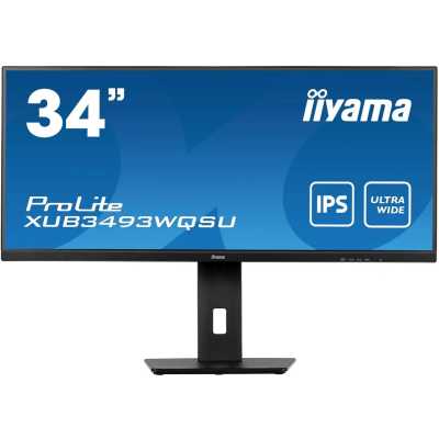 монитор Iiyama ProLite XUB3493WQSU-B5 Черный