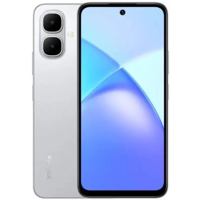 смартфон Infinix Smart 10 4/128GB Silver серебристый