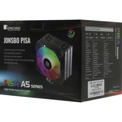кулер Jonsbo Pisa A5 ARGB Grey Серый