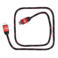 кабель Cablexpert CC-G-HDMI02-1M Черный/Красный