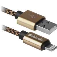 кабель Defender ACH01-03T Pro Gold 87806 золотой