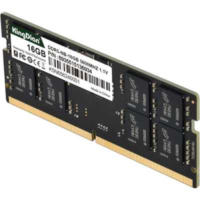 оперативная память KingDian DDR5-NB-16GB-56-46 Черный