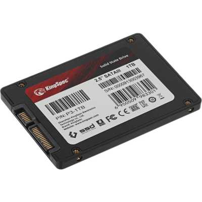 SSD диск KingSpec 1Tb P3-1TB Черный