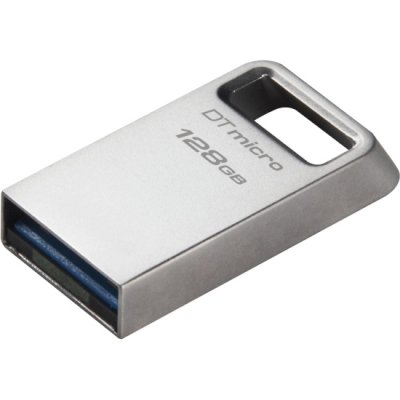 флешка Kingston 128GB DTMC3G2/128GB Серебристый