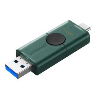 флешка Kingston 256GB DTDEG2/256GB Зеленый