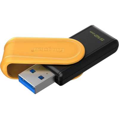 флешка Kingston 512GB DTXS/512GB Черный, желтый