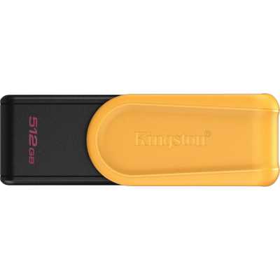 флешка Kingston 512GB DTXS/512GB Черный, желтый
