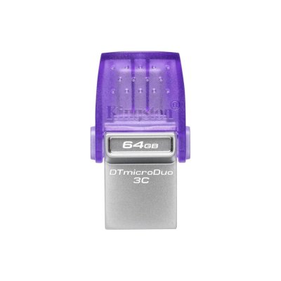 флешка Kingston 64GB DTDUO3CG3/64GB Фиолетовый